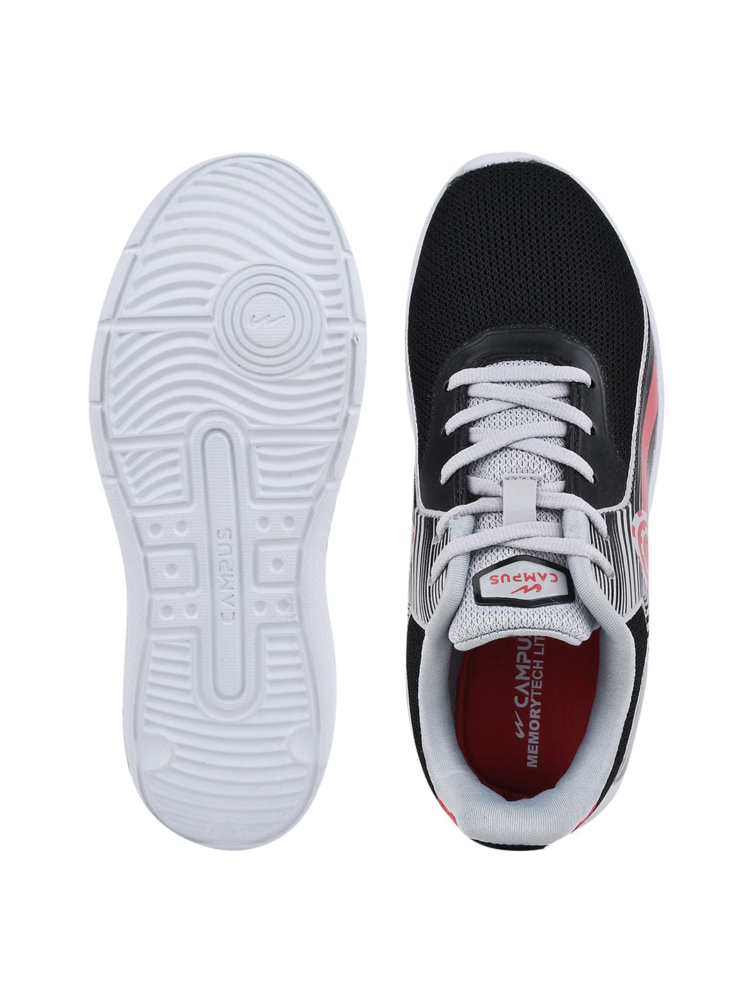 CAMP BRILL JR Black Child Running Shoes - Image 4