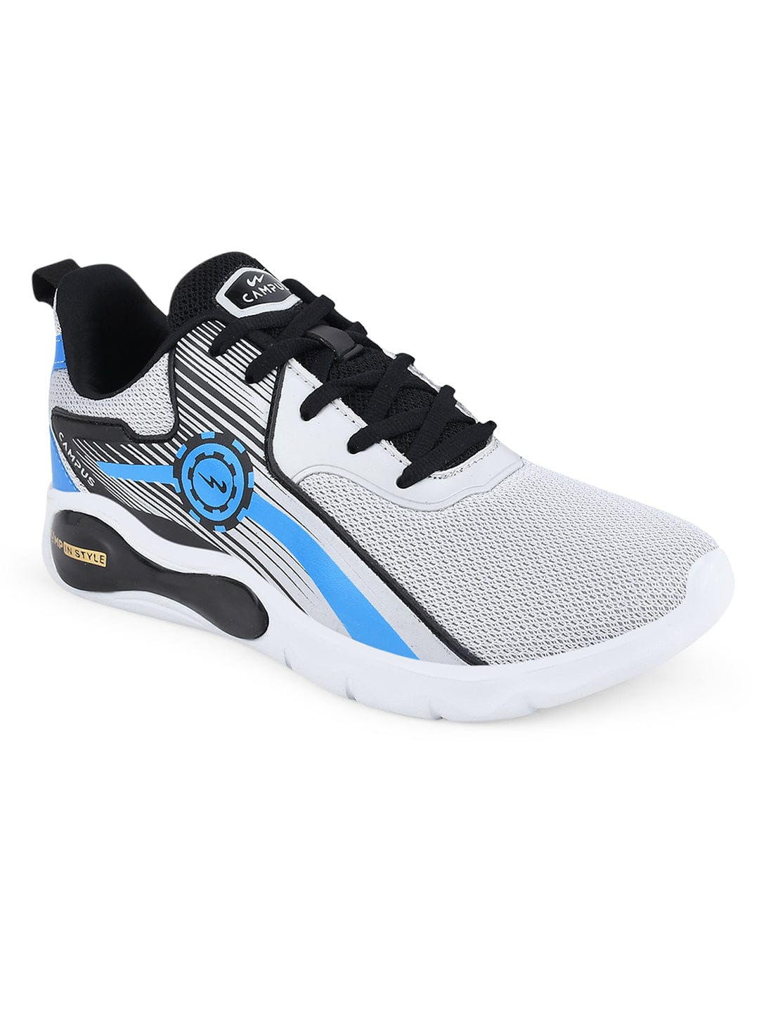 CAMP BRILL JR Grey Child Running Shoes - Image 2