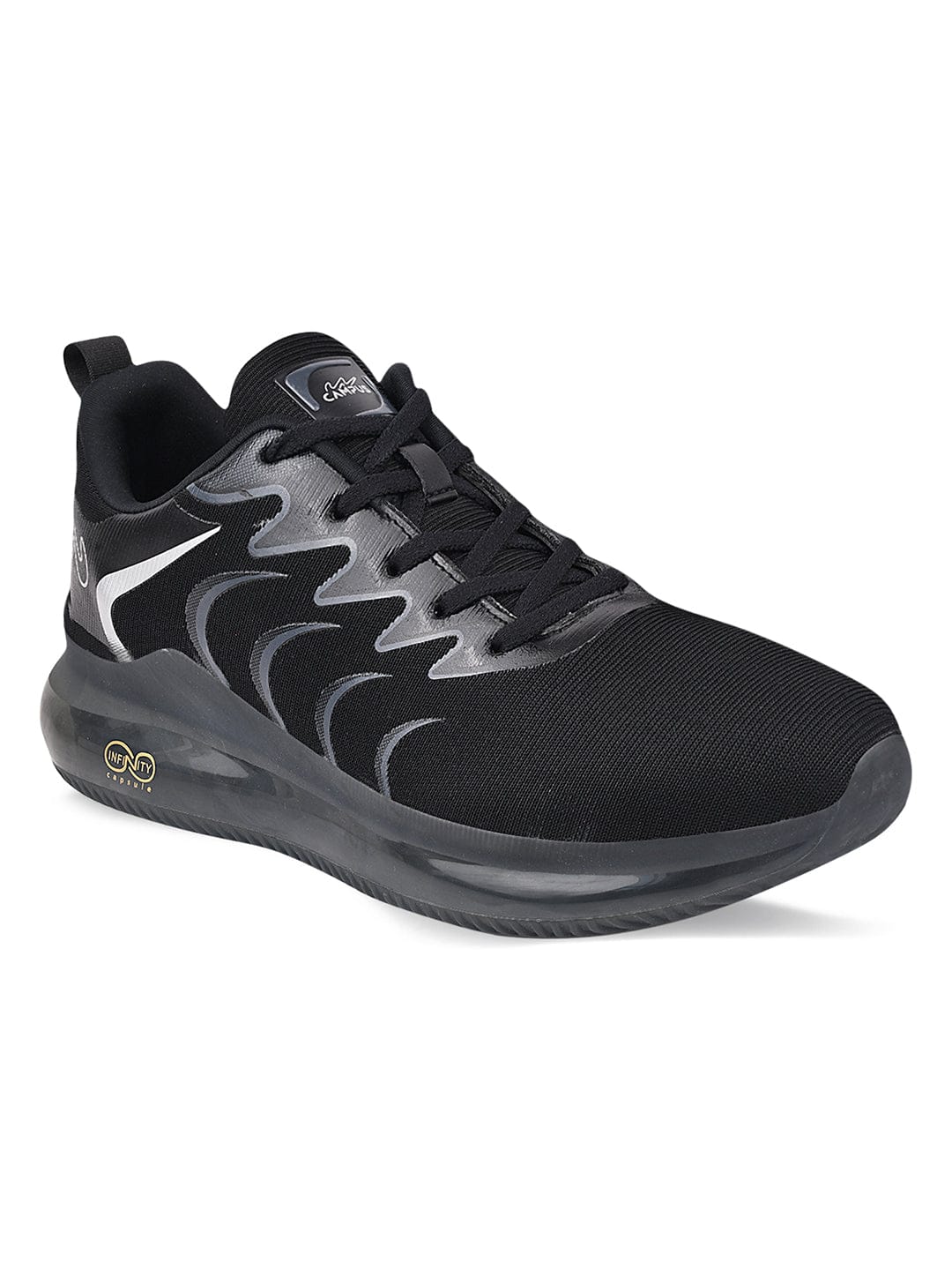 CAMP BROOM Black Men's Running Shoes - Image 2