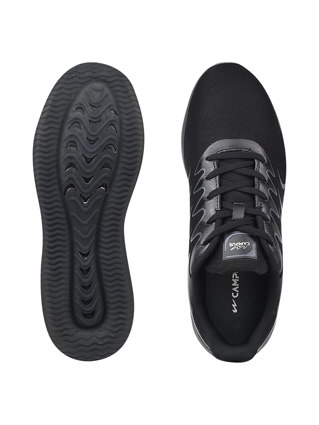 CAMP BROOM Black Men's Running Shoes - Image 4