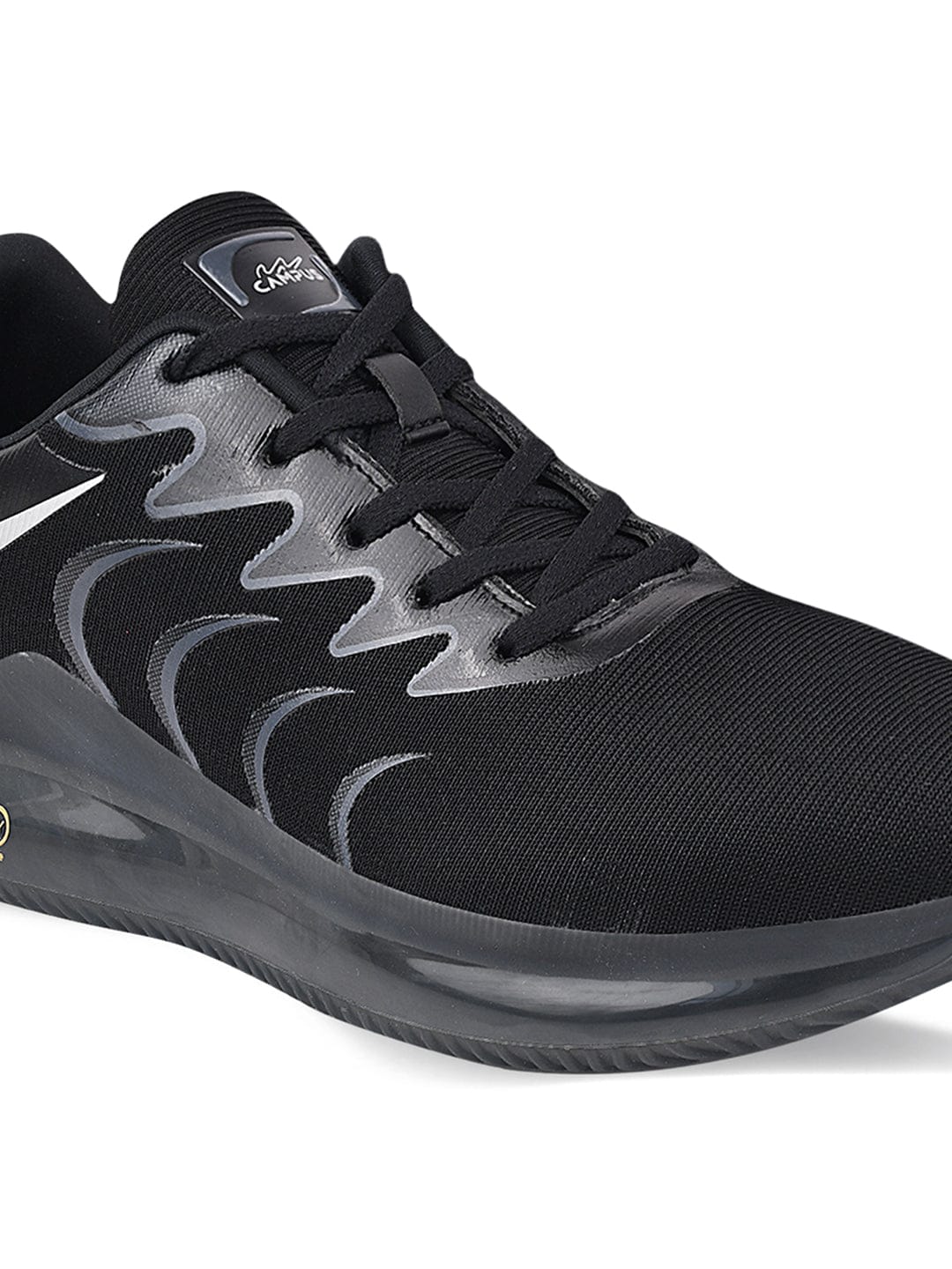 CAMP BROOM Black Men's Running Shoes - Image 5