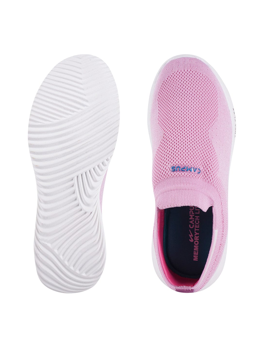 CAMP CALLIE Pink Women's Slip-ons - Image 5