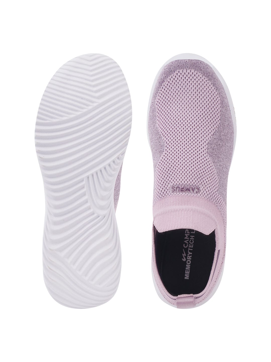 CAMP CALLIE Purple Women's Walking Shoes - Image 5