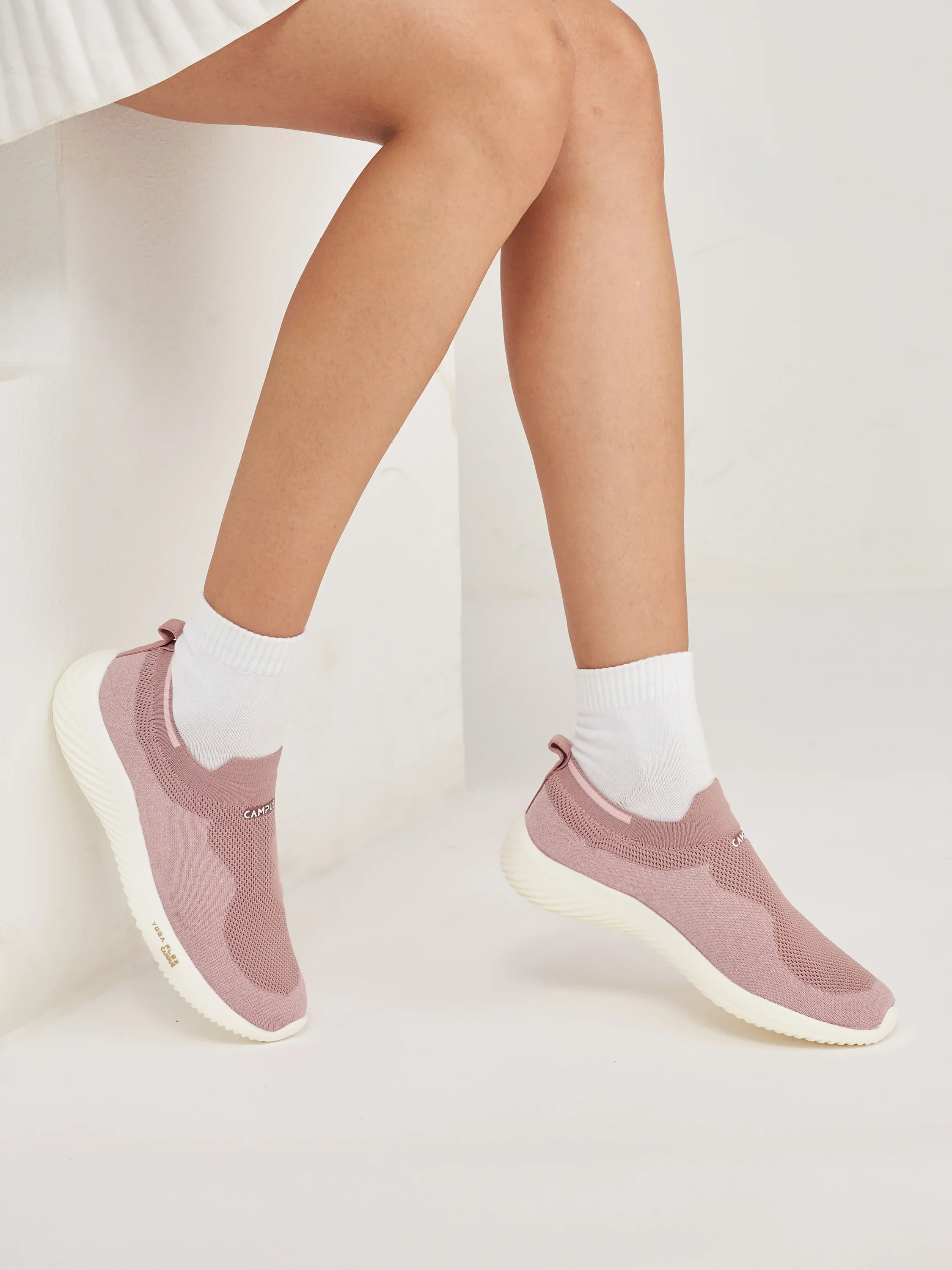 CAMP CALLIE Purple Women's Slip-ons - Image 9