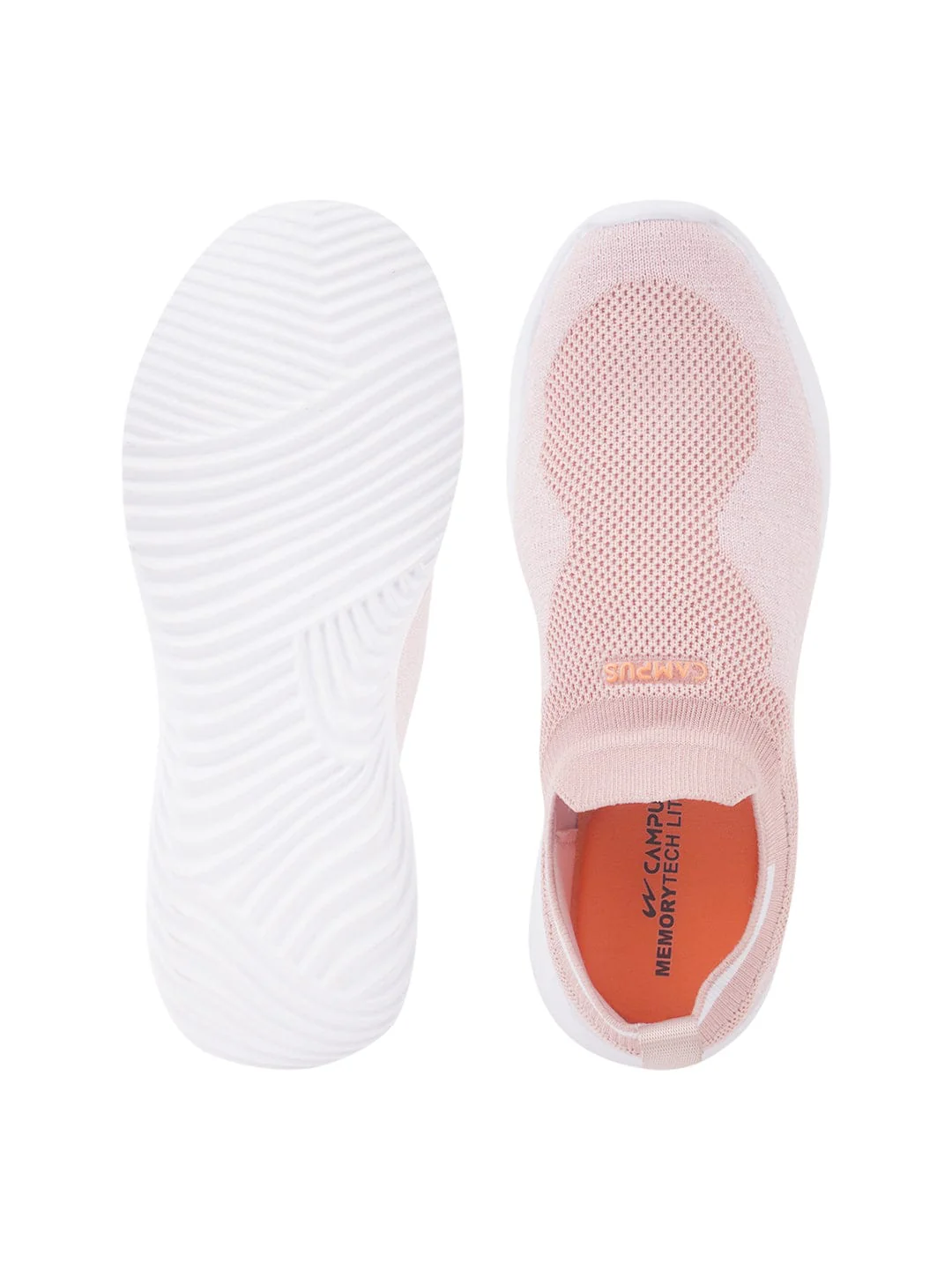 CAMP CALLIE Pink Women's Slip-ons - Image 5