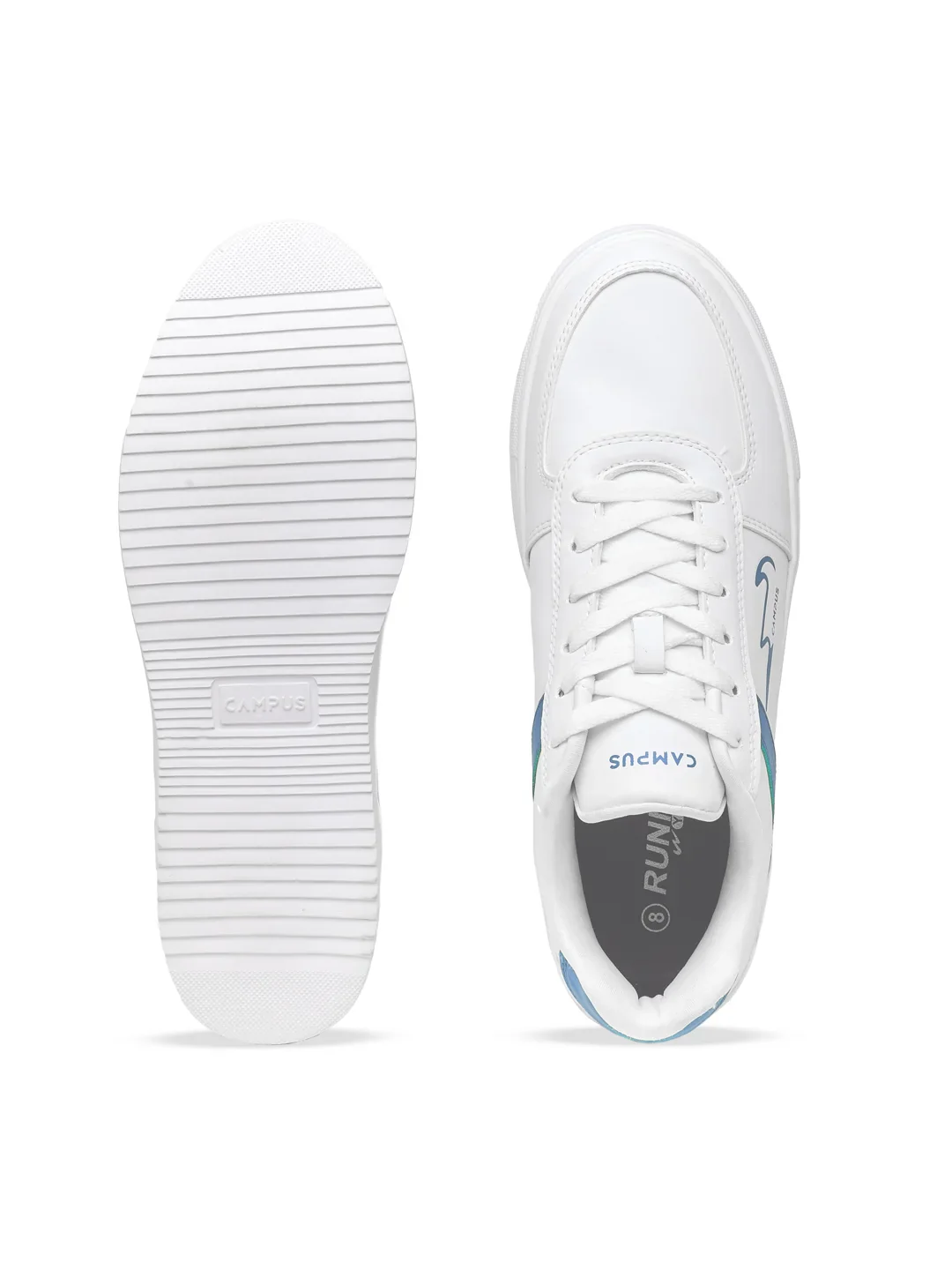 CAMP CLINT White Men's Sneakers - Image 4