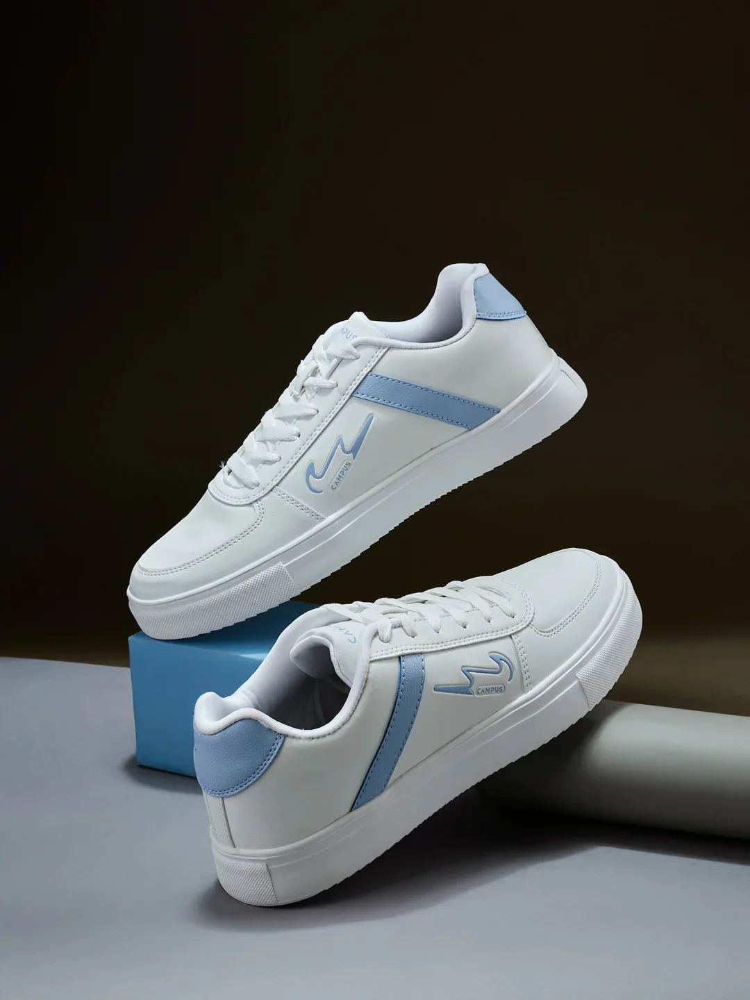 CAMP CLINT White Men's Sneakers - Image 6