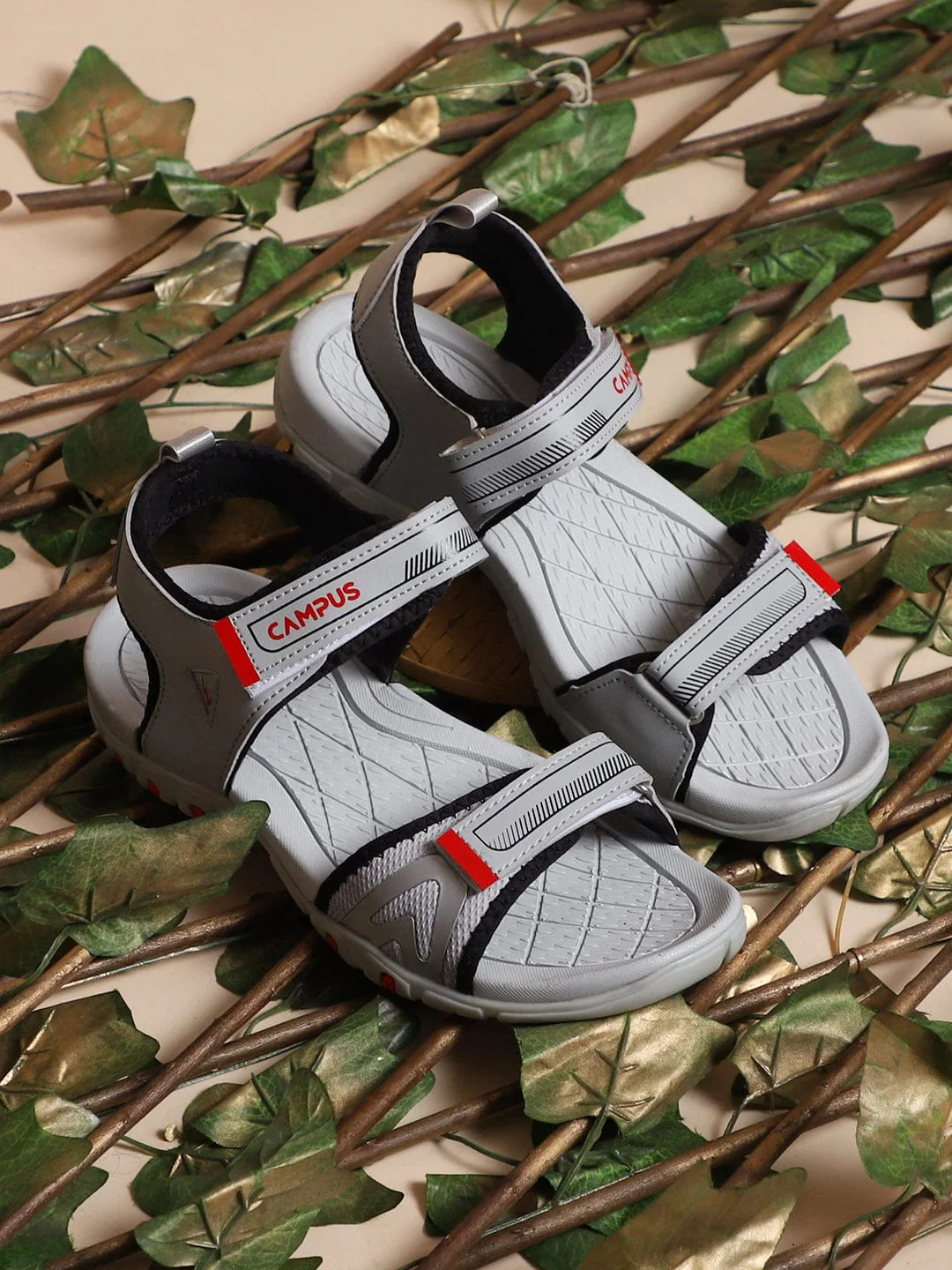 CAMP COLT Grey Men's Sandals - Image 5