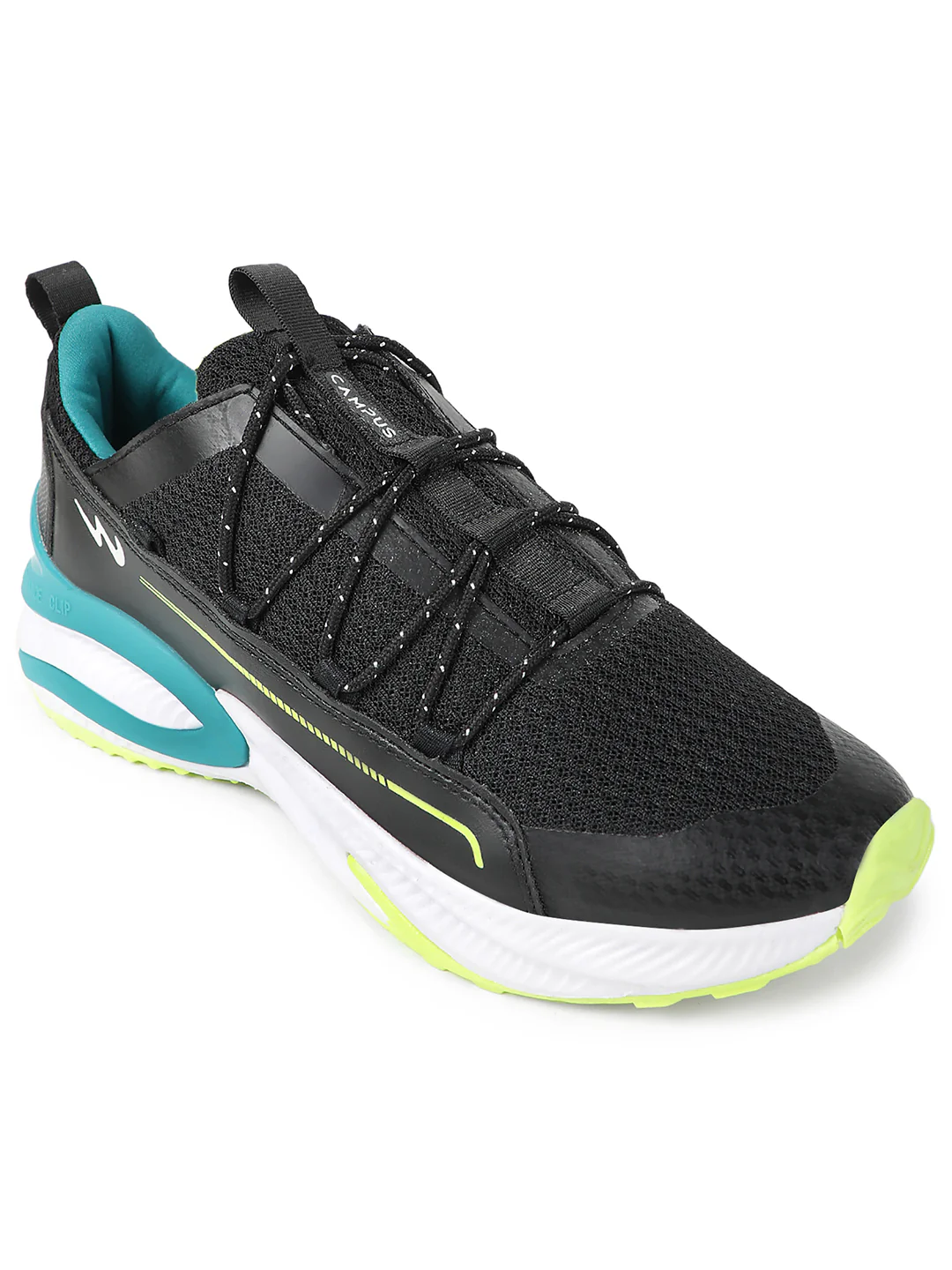 CAMP CYBORG Black Men's Running Shoes - Image 2