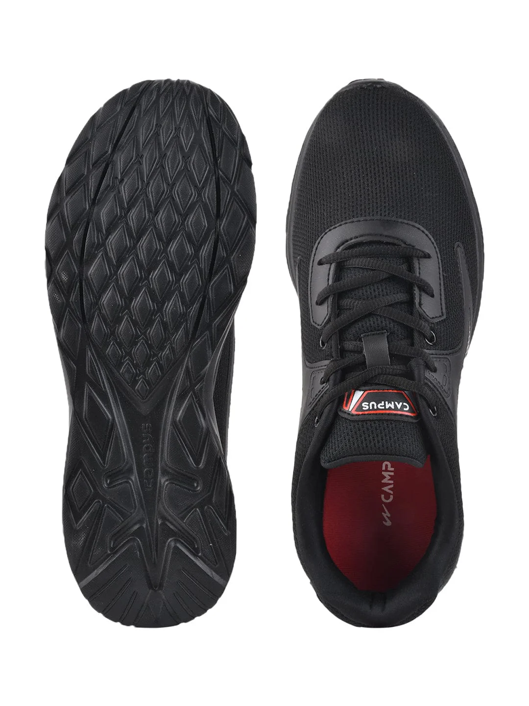 CAMP DEAN Black Men's Running Shoes - Image 4