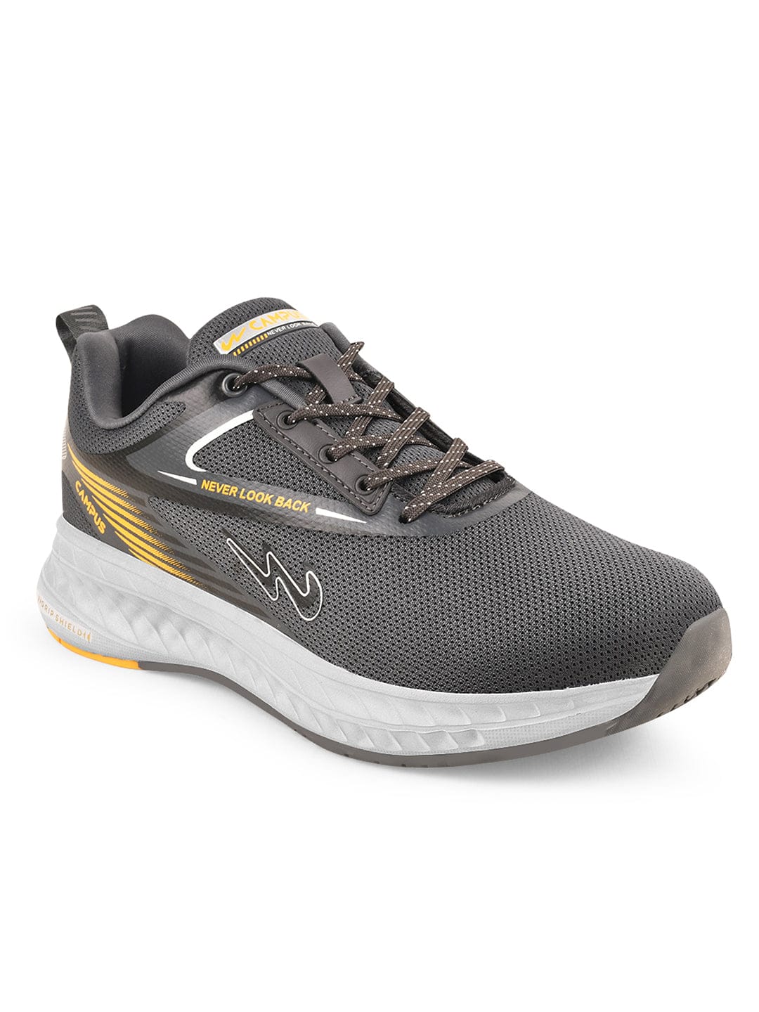 CAMP-DELIGHT Grey Men's Running Shoes - Image 2