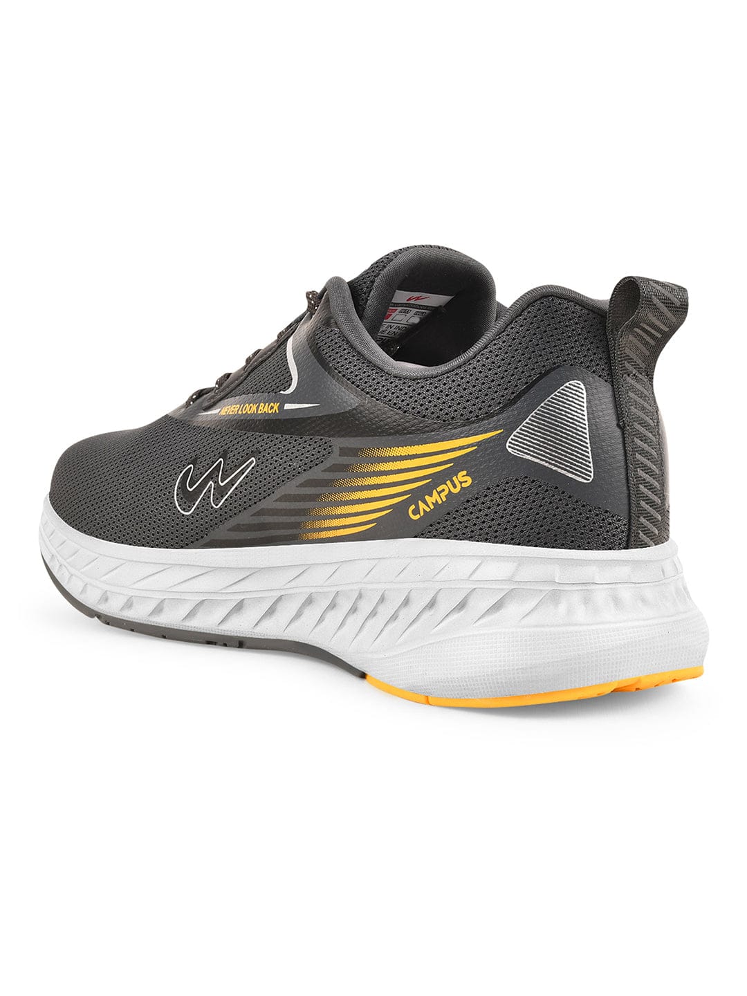 CAMP-DELIGHT Grey Men's Running Shoes - Image 3