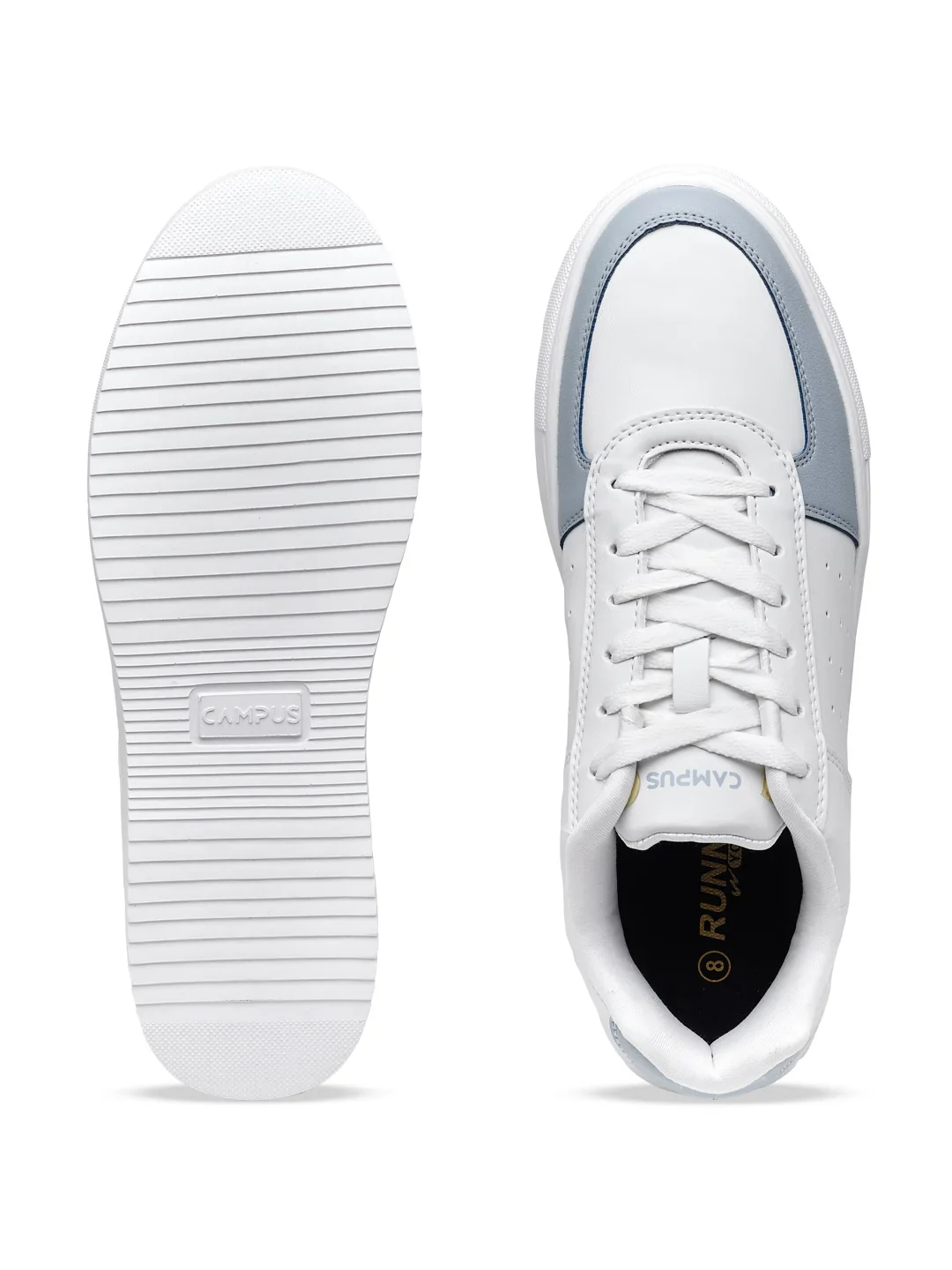 CAMP DENVER White Women's Sneakers - Image 4