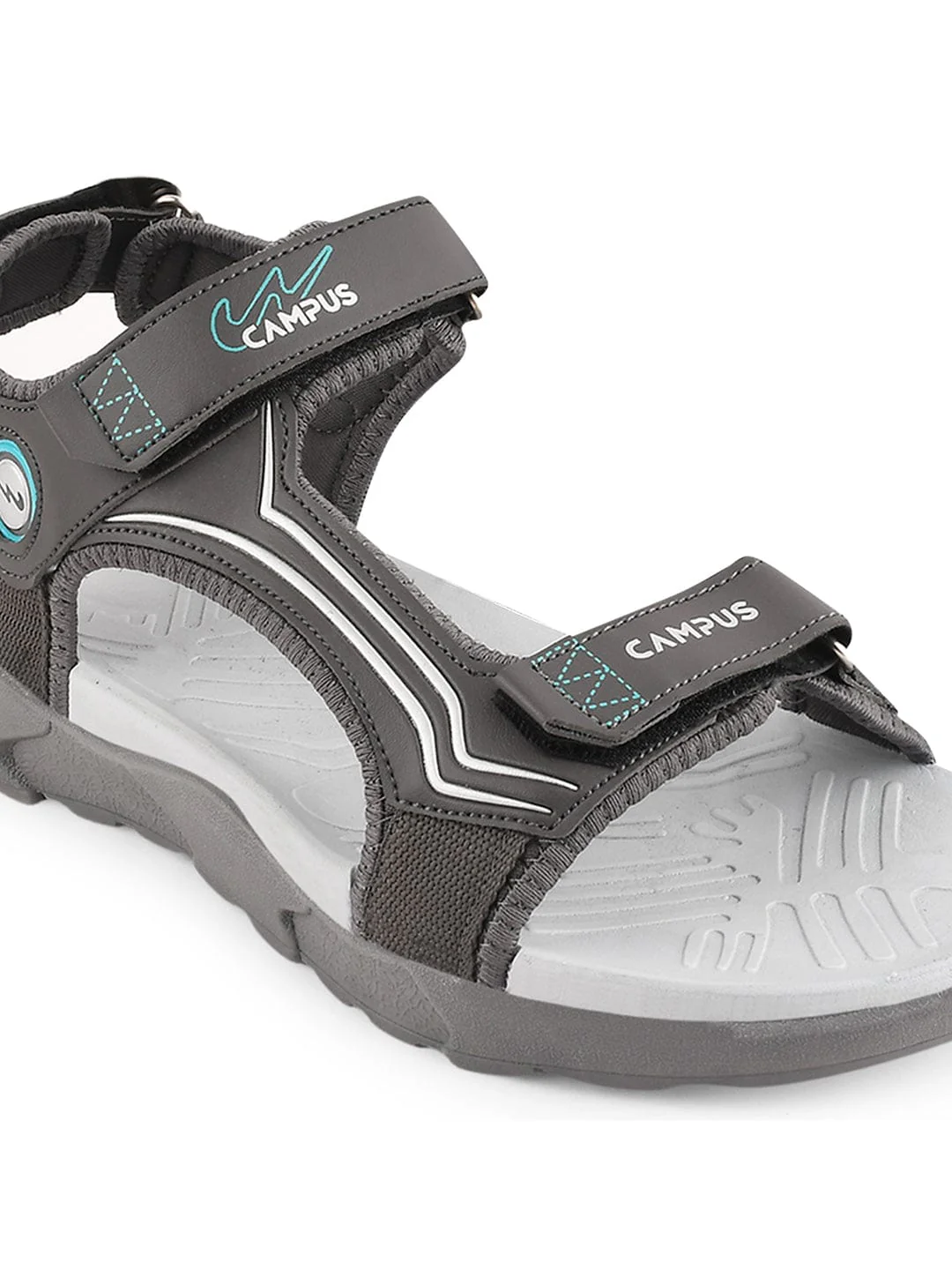 CAMP DRAG Grey Men's Sandals - Image 5