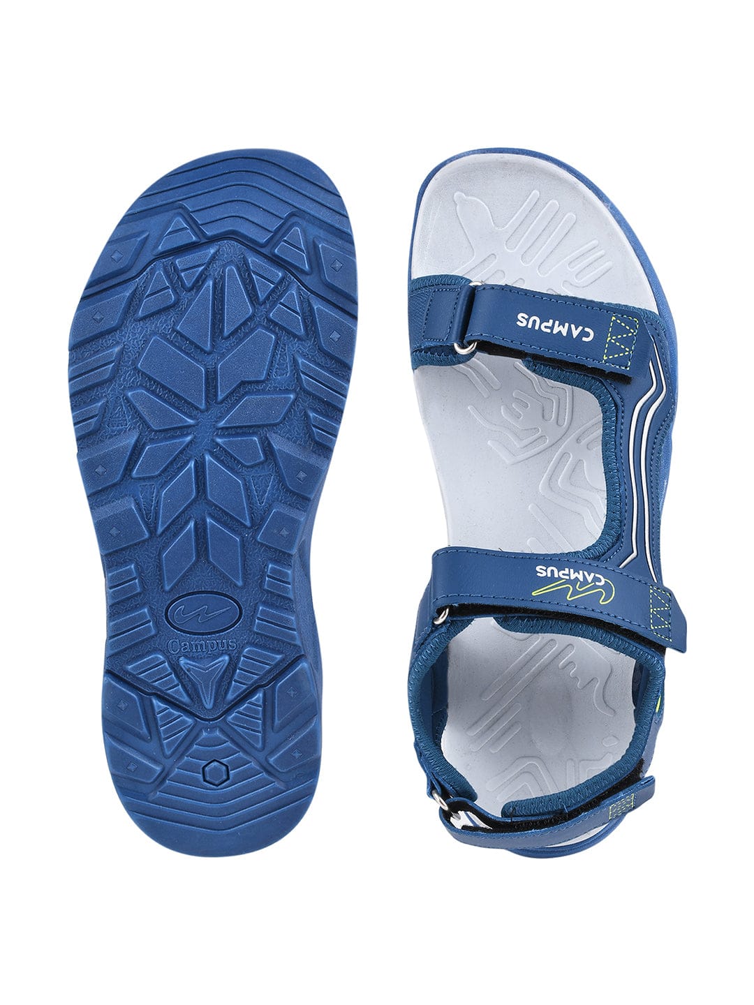 CAMP DRAG Blue Men's Sandals - Image 4