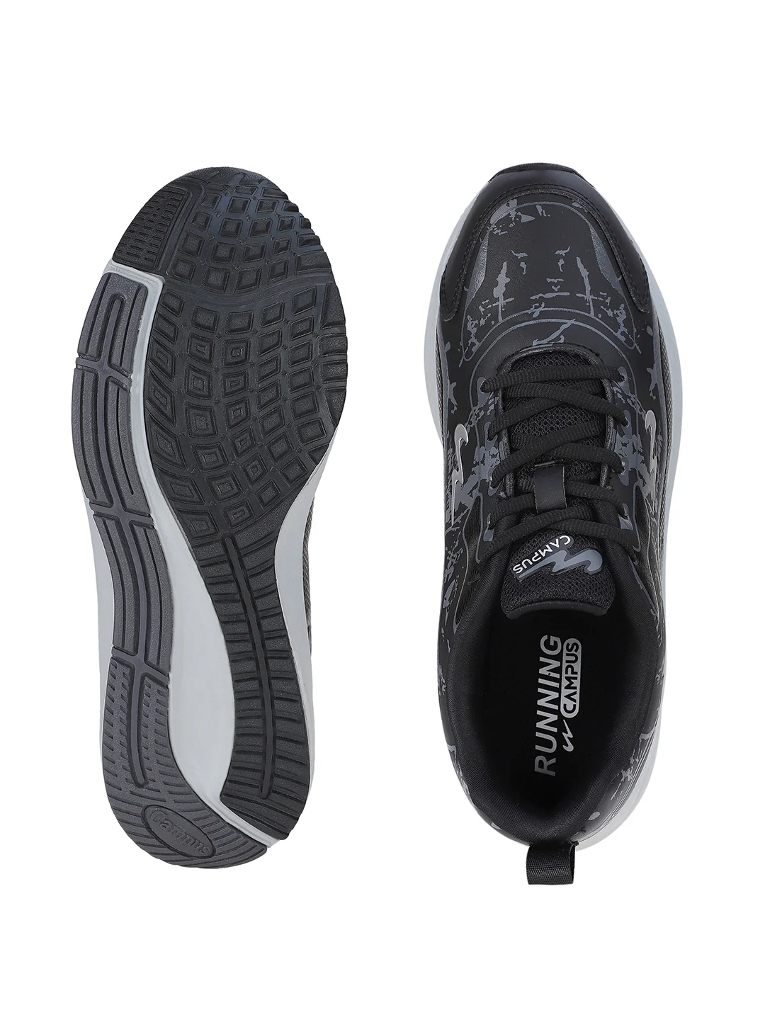 CAMP-DRAX Black Men's Running Shoes - Image 5