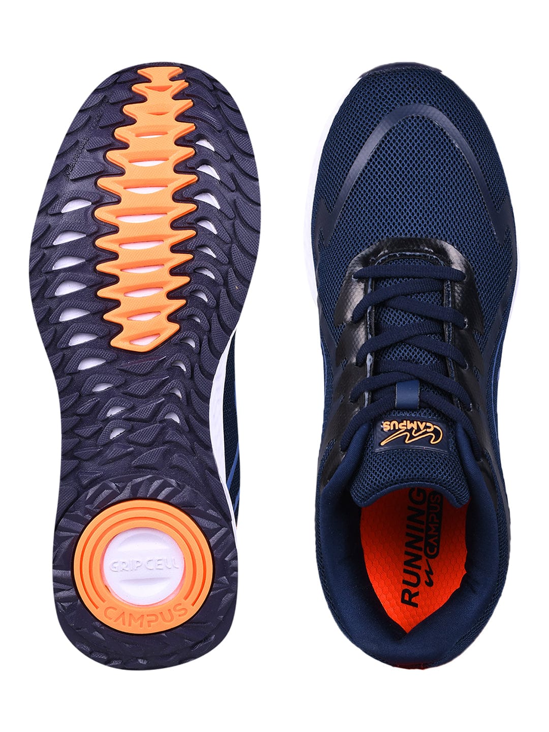 CAMP DRIFTER Navy Men's Running Shoes - Image 4
