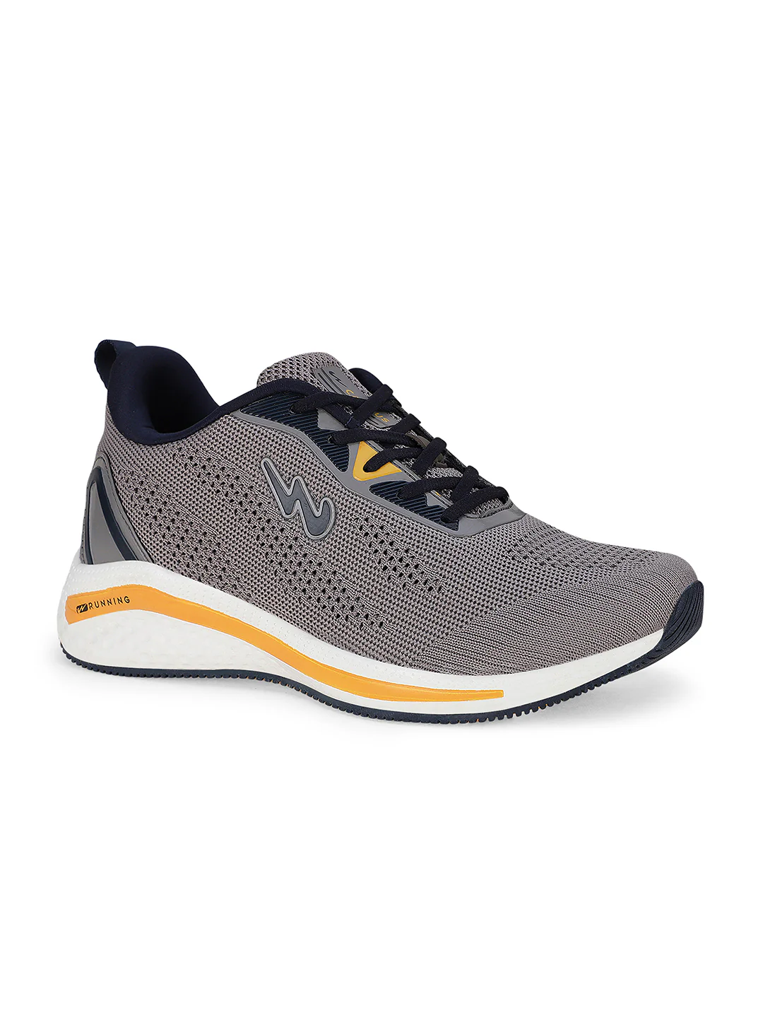 CAMP ERIK Grey Men's Running Shoes - Image 2