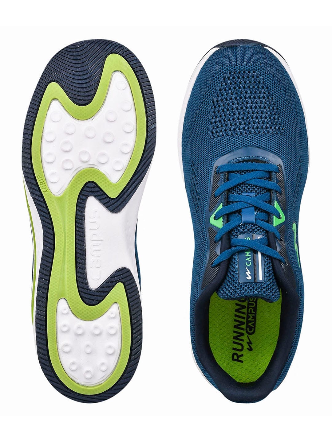 CAMP ERIK Blue Men's Running Shoes - Image 4