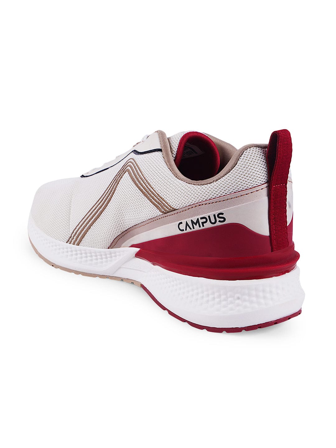 CAMP FAST White Men's Running Shoes - Image 3
