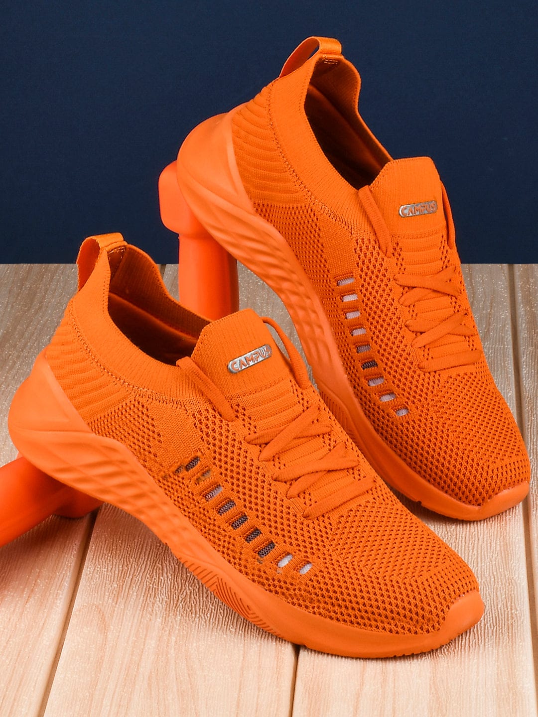 CAMP-FLEEK Orange Women's Running Shoes - Image 5