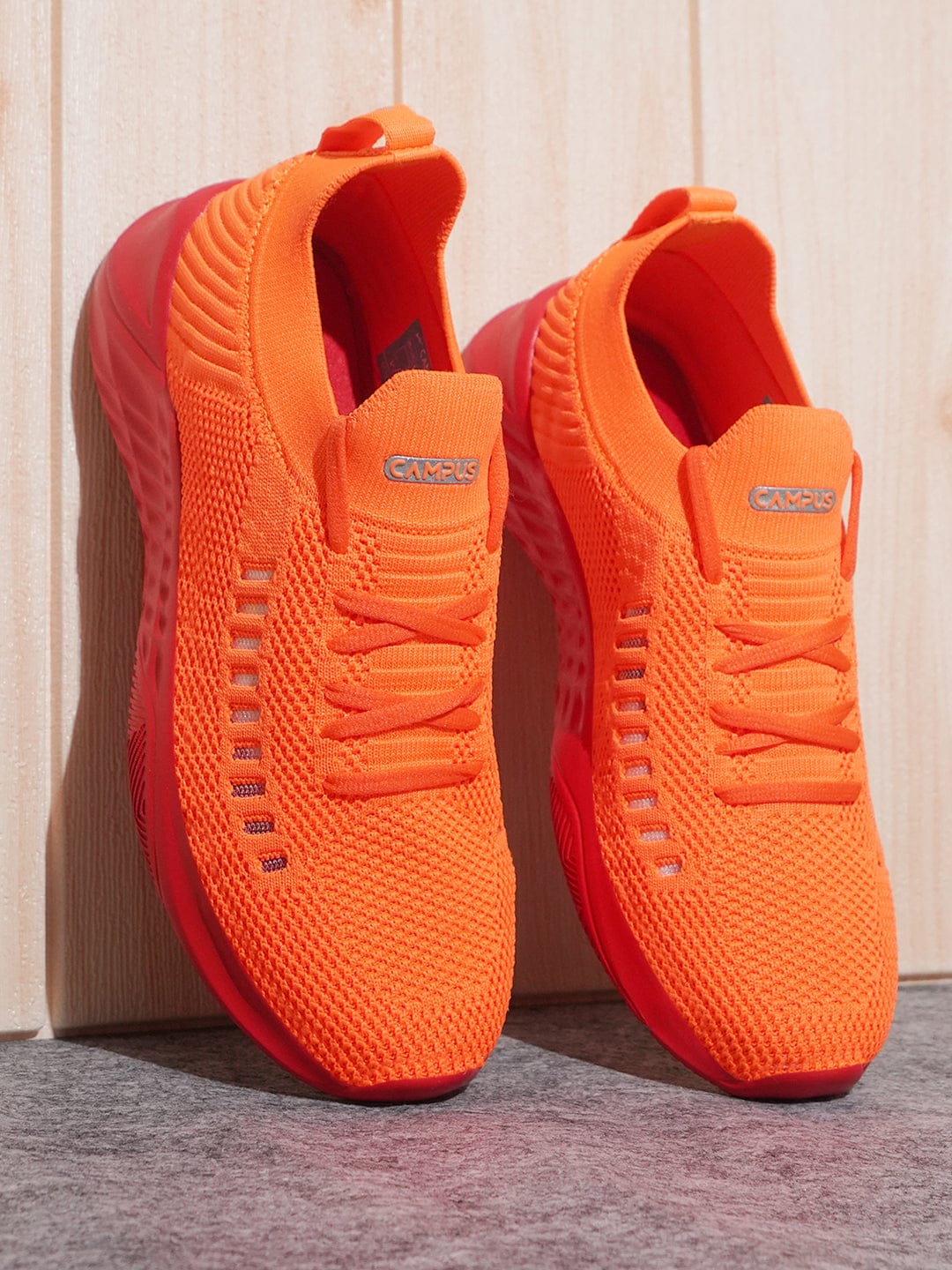 CAMP-FLEEK Orange Women's Running Shoes - Image 5