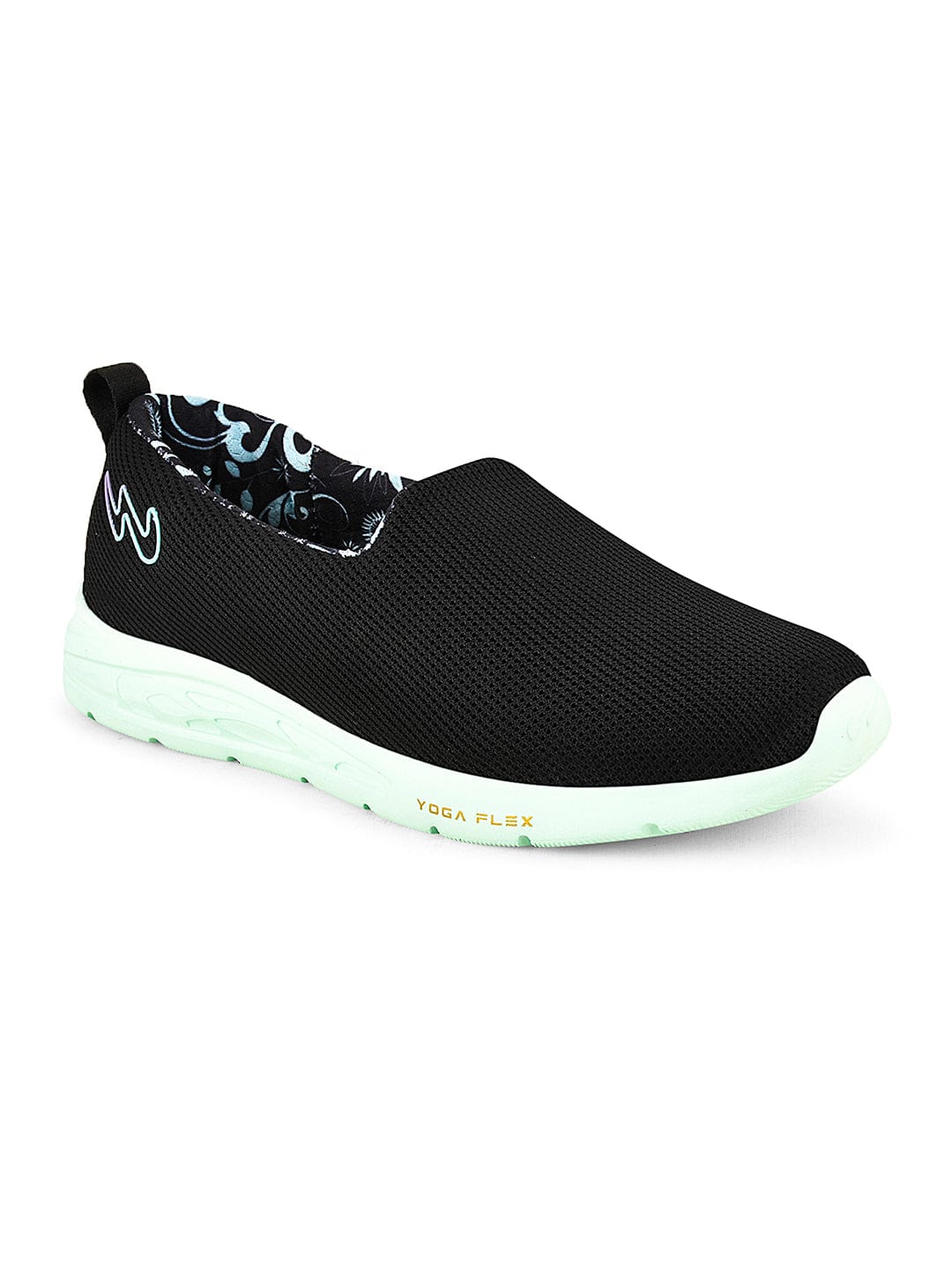 CAMP-FLYWALK Black Women's Slip-ons - Image 2