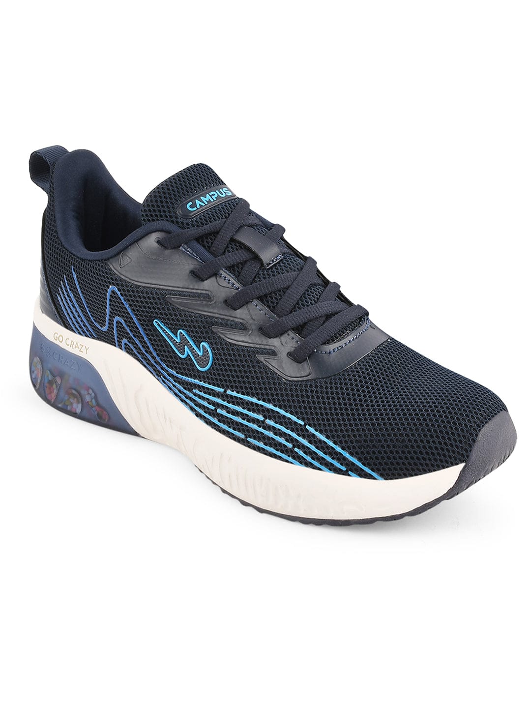 CAMP-FURRY CH Navy Child Running Shoes - Image 2