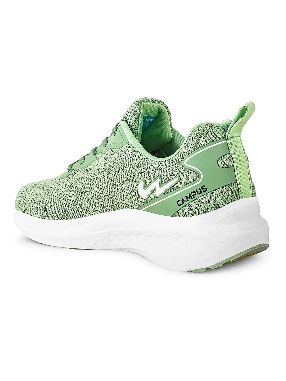 CAMP GABBIE Green Women's Running Shoes - Image 3