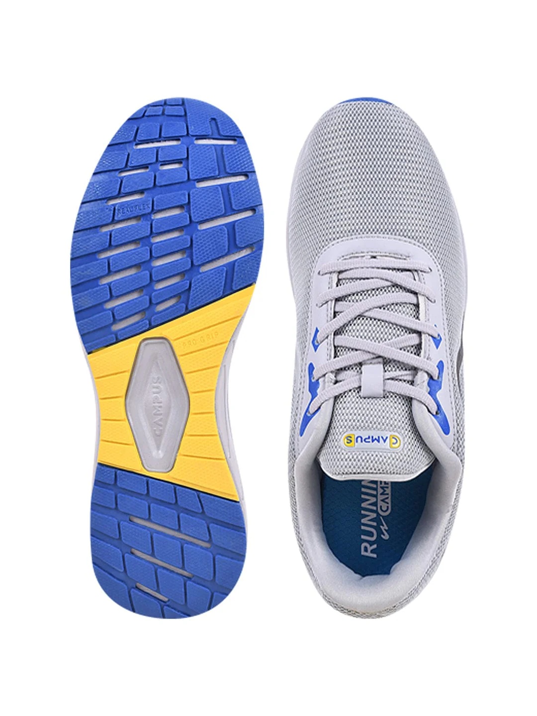 CAMP-GLACIER Grey Men's Running Shoes - Image 4