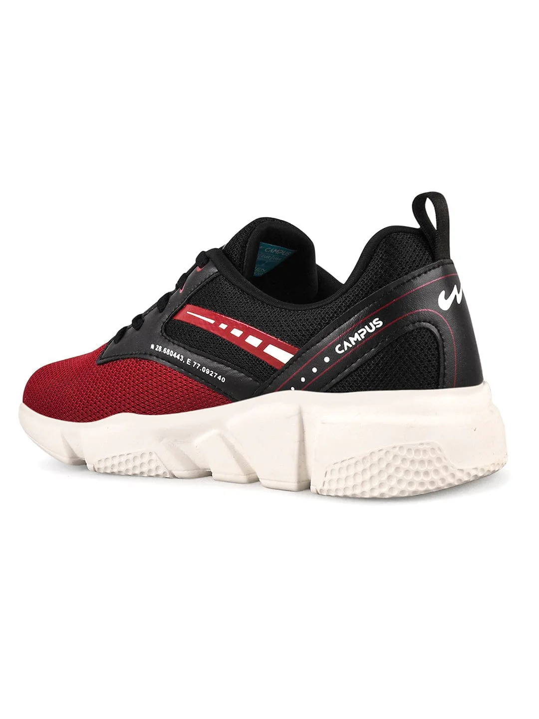 CAMP-GLAM Maroon Women's Sneakers - Image 3