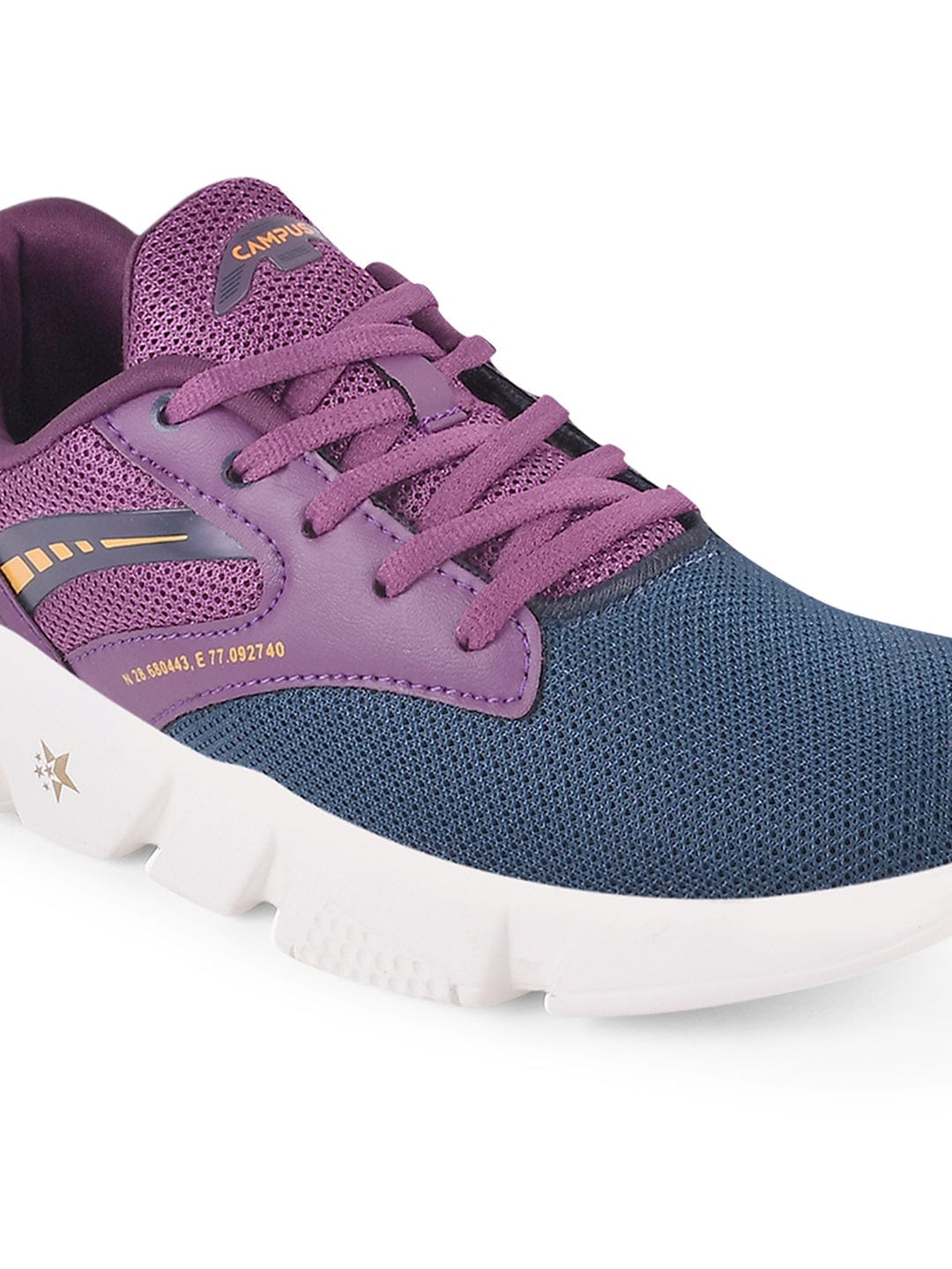 CAMP-GLAM Navy Women's Sneakers - Image 4
