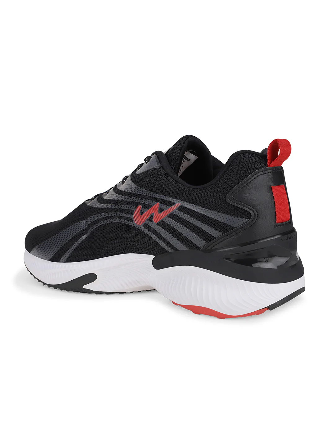 CAMP-GLOVE Black Men's Running Shoes - Image 3