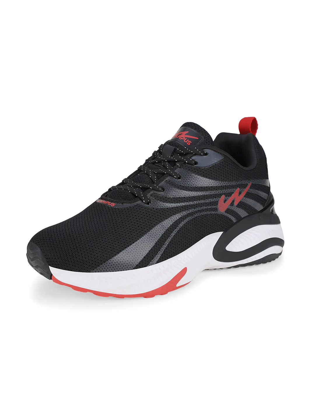 CAMP-GLOVE Black Men's Running Shoes - Image 6