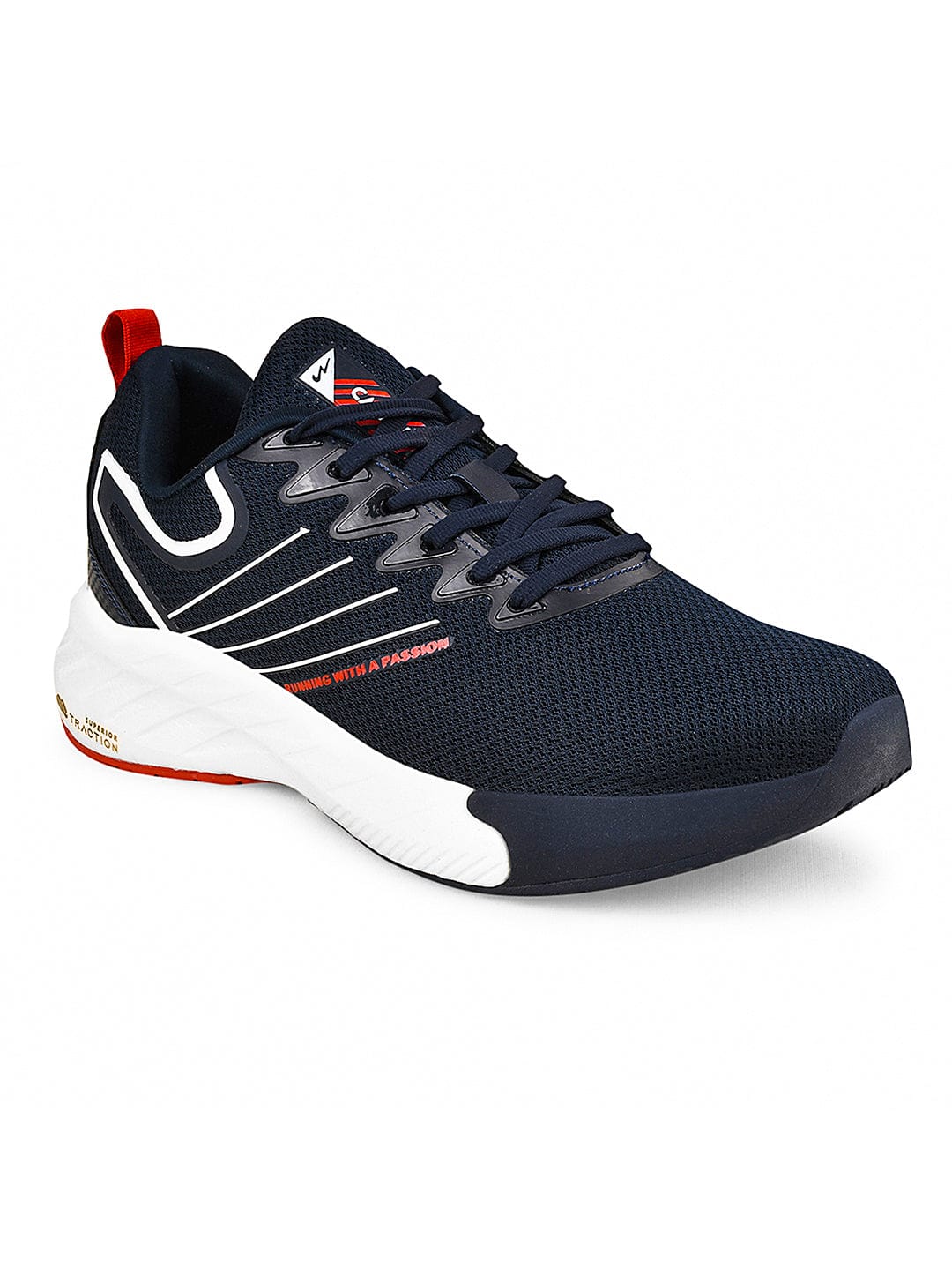 CAMP-GRAIN Navy Men's Running Shoes - Image 2