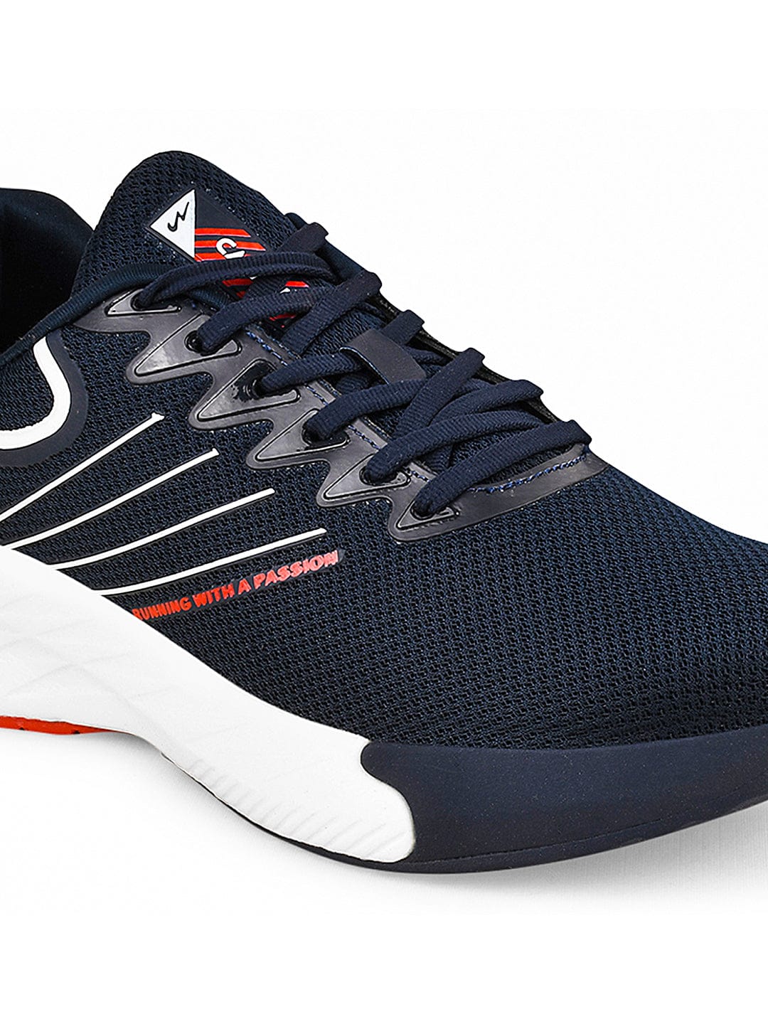 CAMP-GRAIN Navy Men's Running Shoes - Image 4