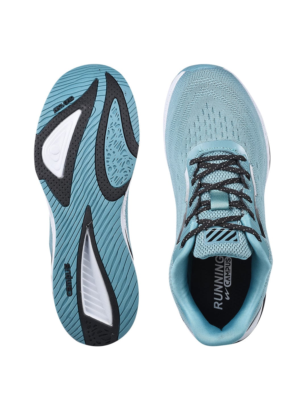 CAMP HANK Blue Men's Running Shoes - Image 4