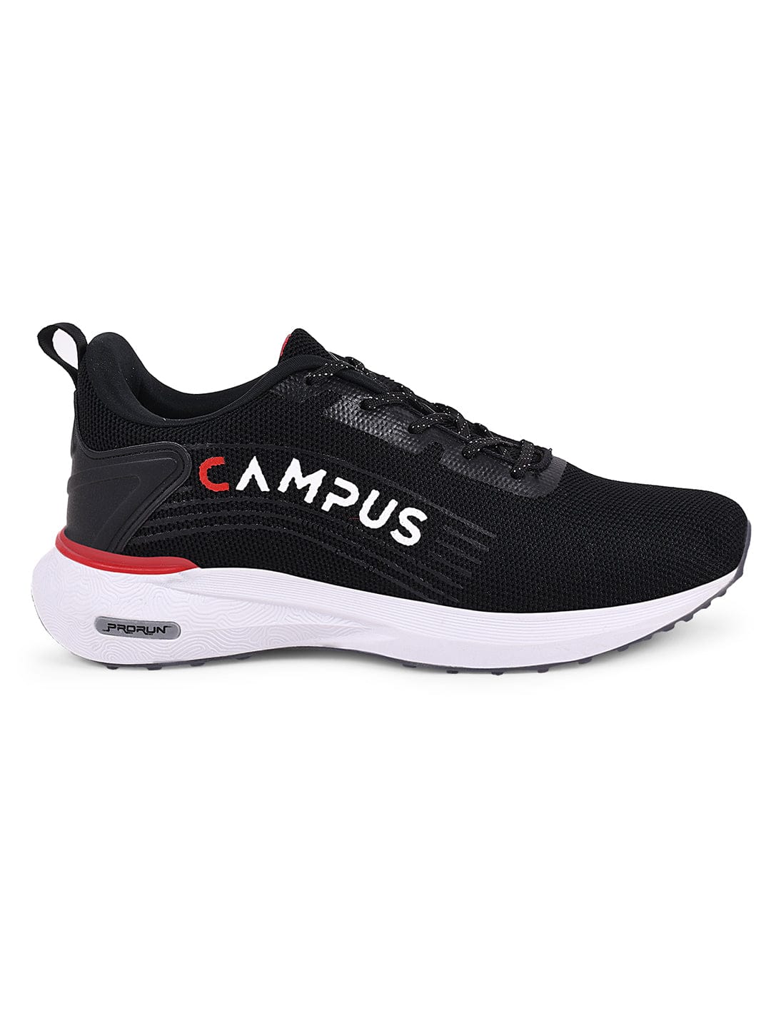 CAMP HENRY Black Men's Running Shoes