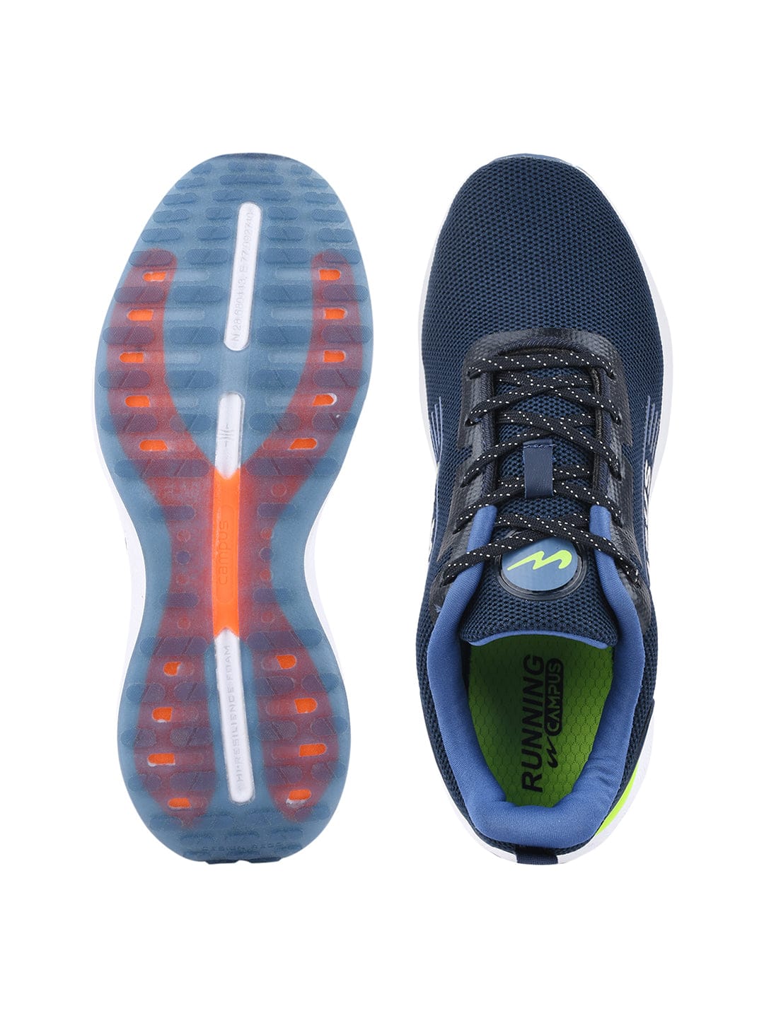 CAMP HENRY Blue Men's Running Shoes - Image 4