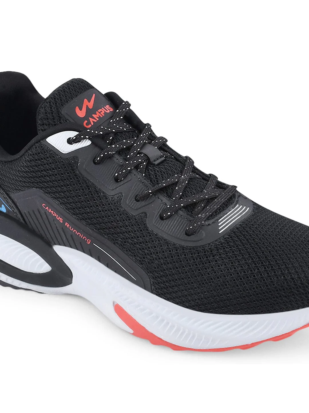 CAMP-HUSTUN Black Men's Running Shoes - Image 5