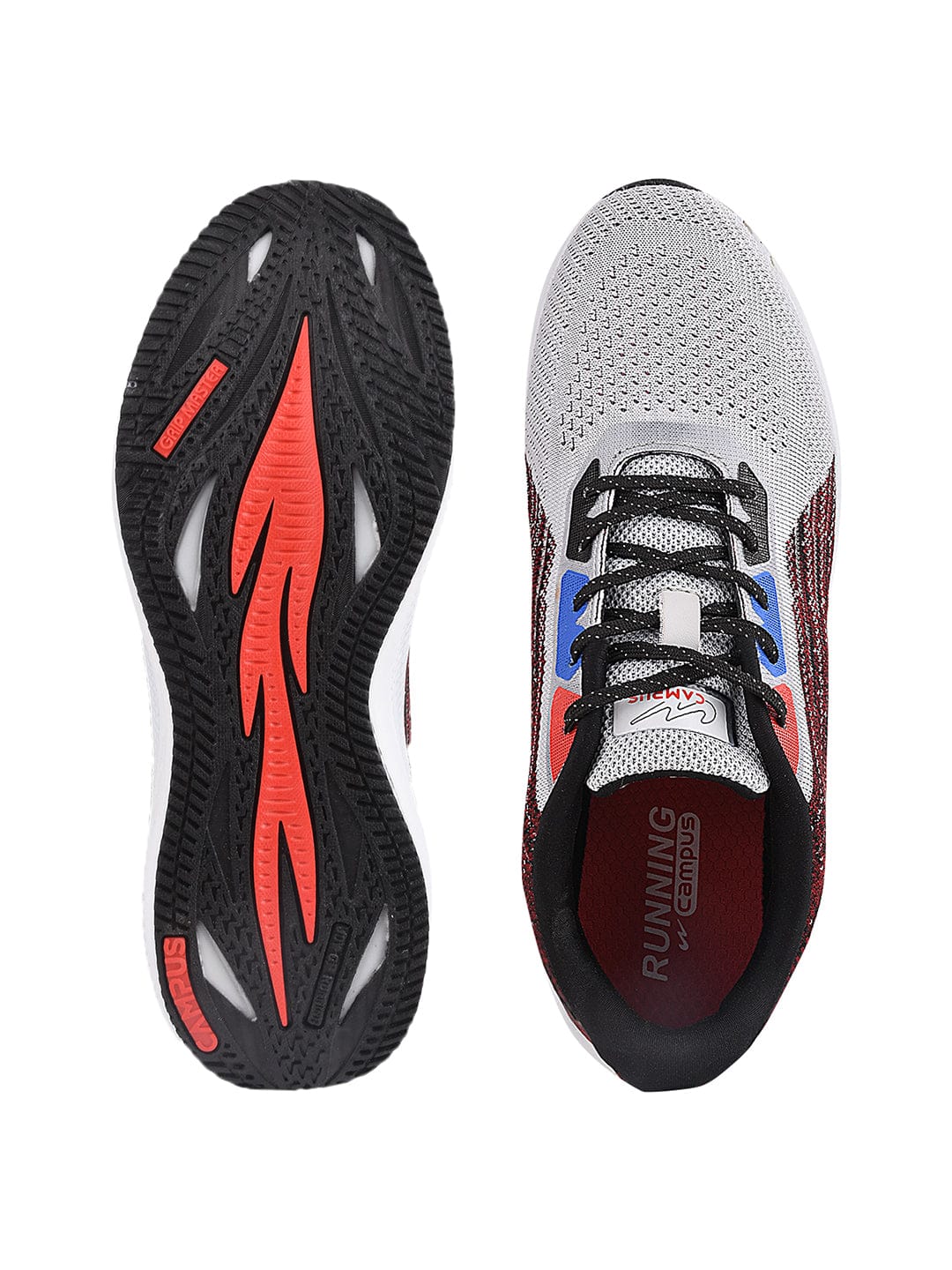 CAMP JASPER Grey Men's Running Shoes - Image 4