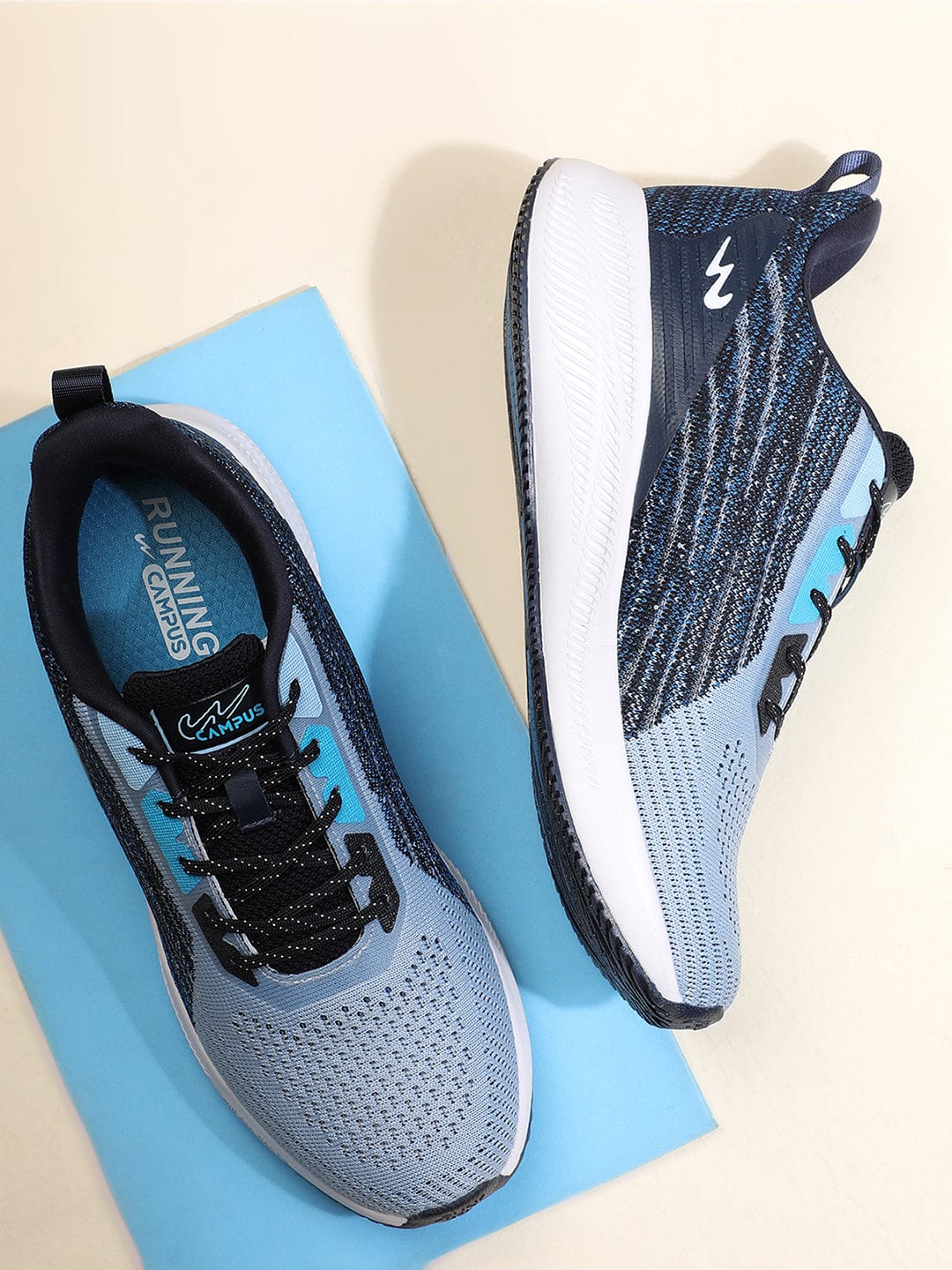 CAMP JASPER Blue Men's Running Shoes - Image 5