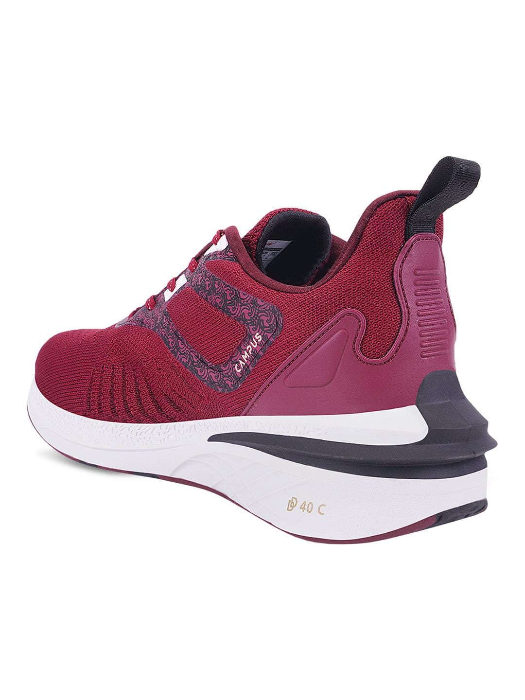 CAMP JEAL Wine Men's Running Shoes - Image 3