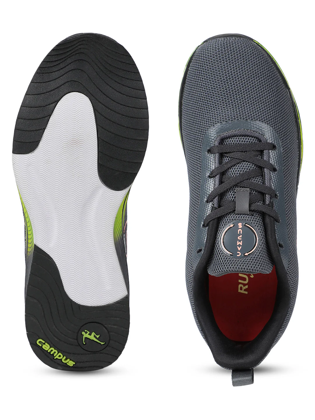 CAMP JOGGER Grey Men's Running Shoes - Image 4
