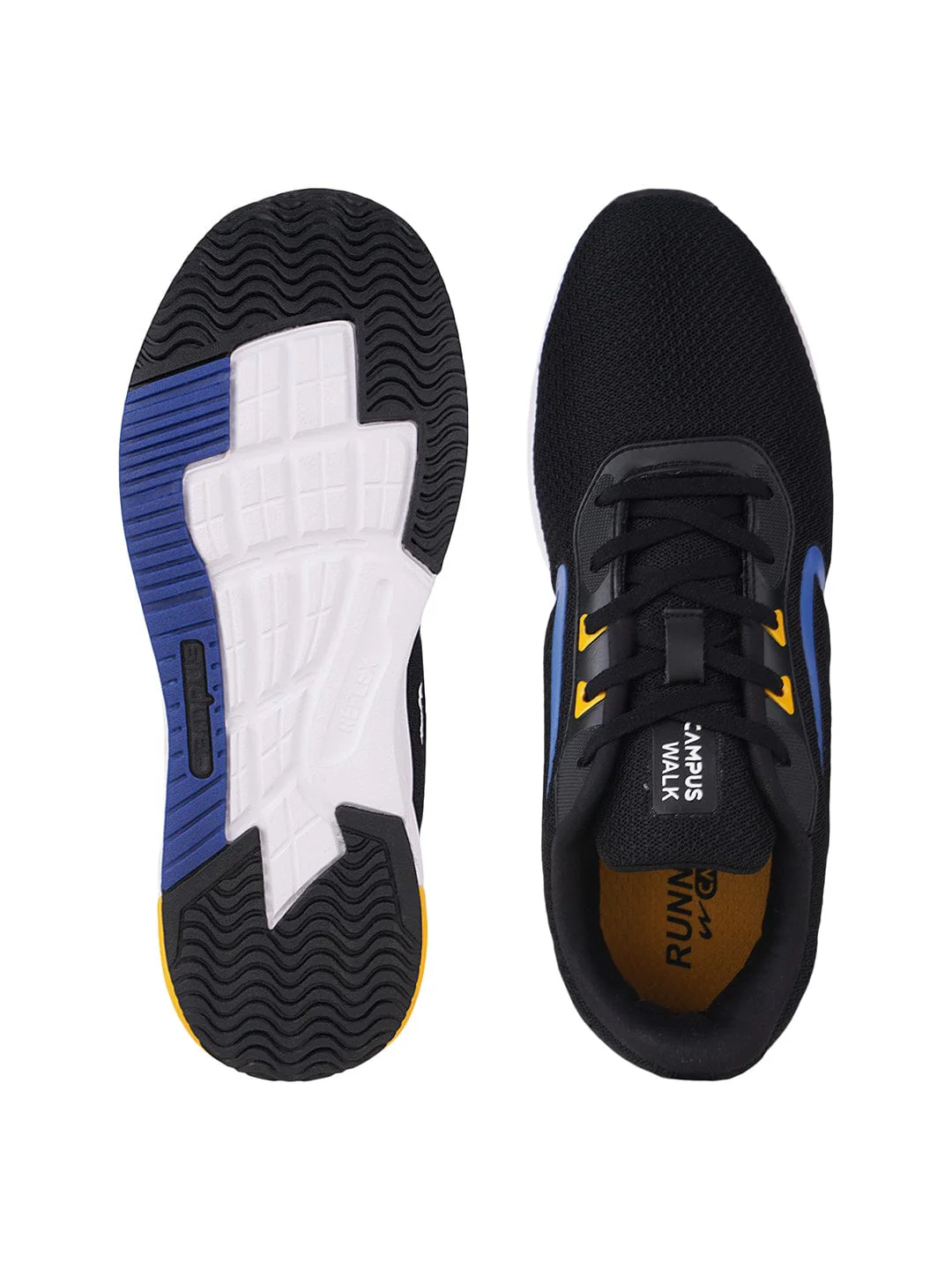 CAMP KARL Black Men's Sports Shoes - Image 4