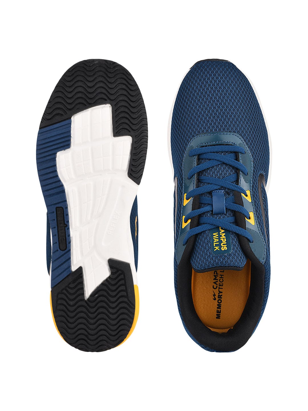 CAMP KARL Blue Men's Running Shoes - Image 4