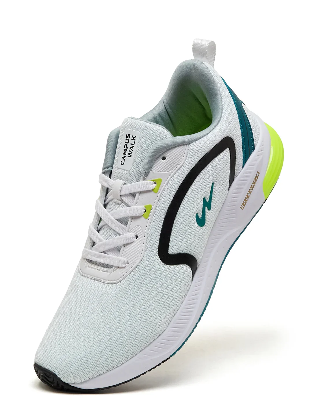 CAMP KARL White Men's Sports Shoes - Image 3
