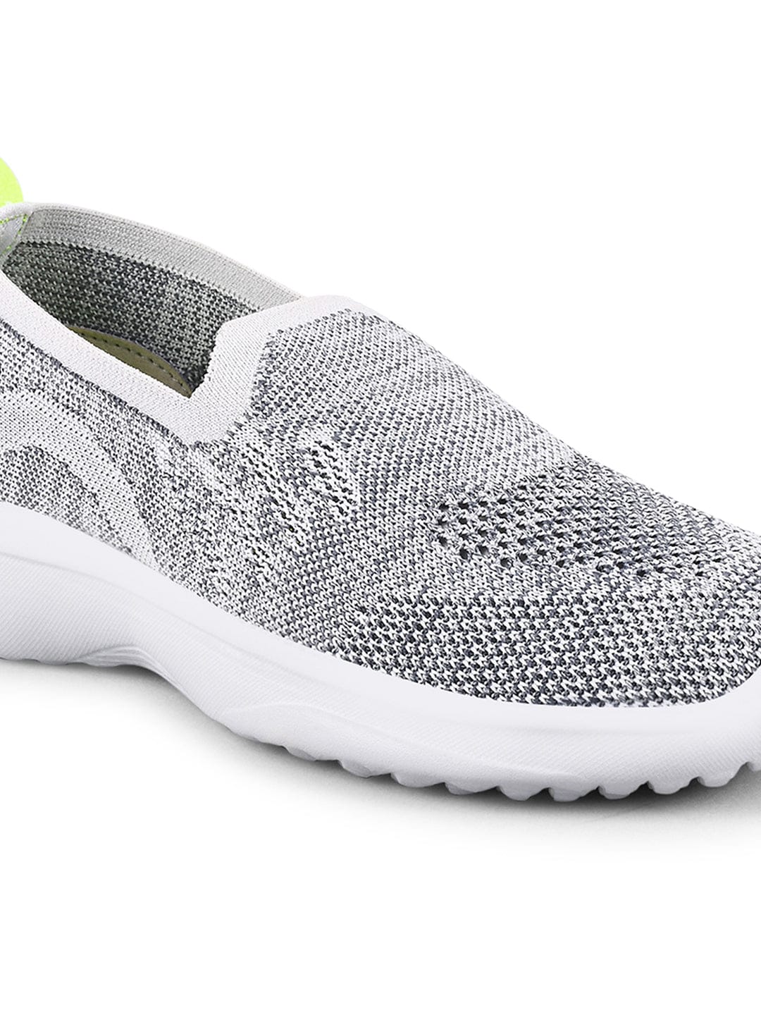 CAMP-KITE Grey Women's Slip-ons - Image 4