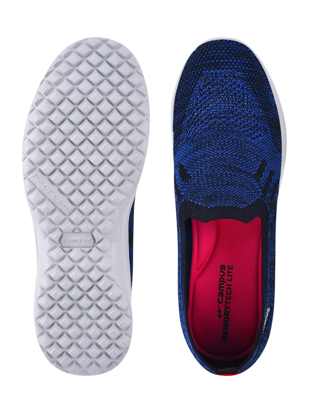 CAMP-KITE Navy Women's Slip-ons - Image 5