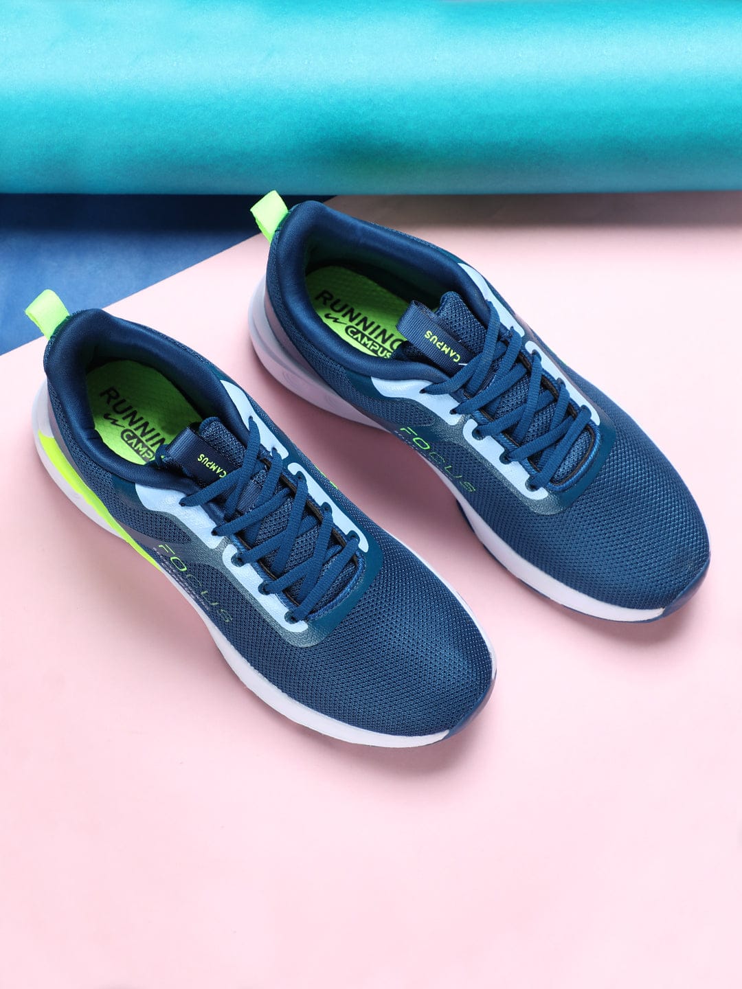 CAMP LEO Blue Men's Running Shoes - Image 5